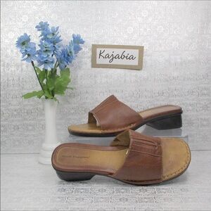 HUSS PUPPIES Slip On Sandals Size 9M